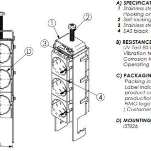 Prywatne: UCHWYT DO KABLA 1/2″S 13-14mm płaskow.