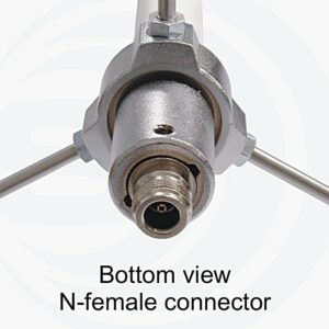 ANTENA BAZOWA VHF GPF-21N 5/8 135-175MHz  3.6dBi N-F 173cm wiatr=200km/h