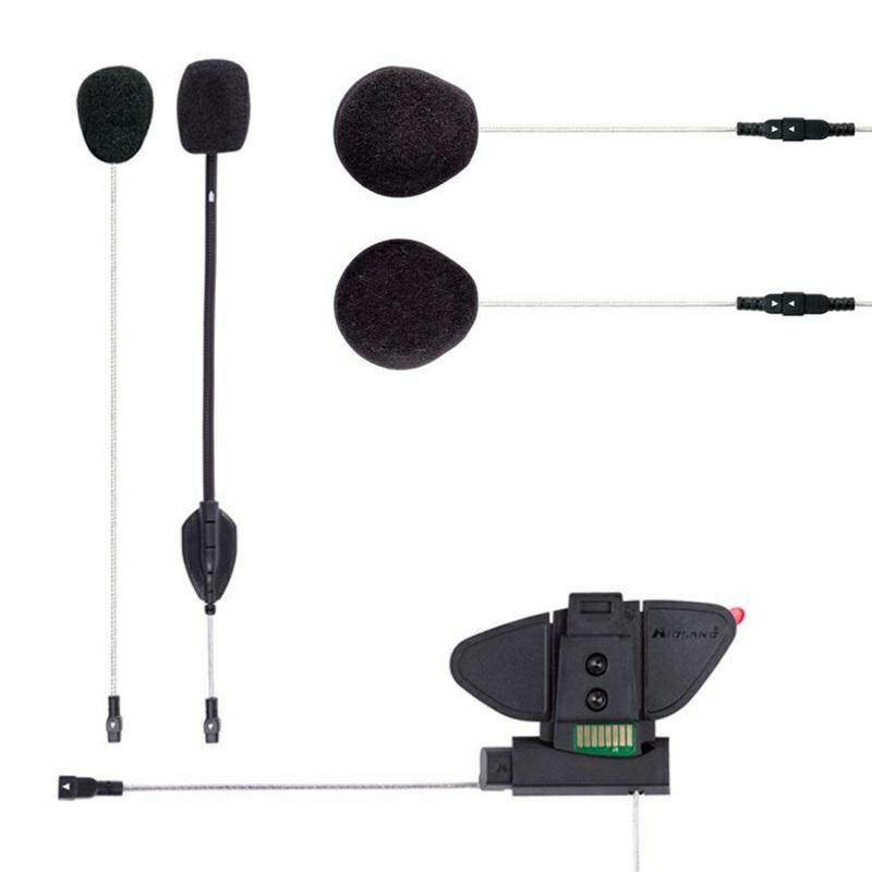 BT PRO AUDIO KIT Hi-Fi 2xsłuchawka+ 2xm ikrofon+1xuchwyt klejony+1xprzykręcany mocowanie ślizgowe