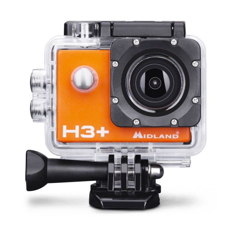 KAMERA SPORT. MIDLAND H3+ Full HD 2”LCD Wi-Fi+obudowa wodoszczelna+uchwyty+accu 900mAh