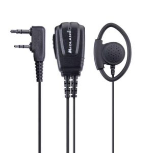 MIKROFONOSŁUCHAWKA MA24-LK na ucho+PTT 2pin Kenwood