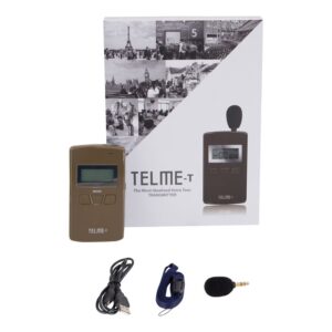 NADAJNIK PRZEWODNIKA TelMe-T 2,4 GHz z m ikrofonem