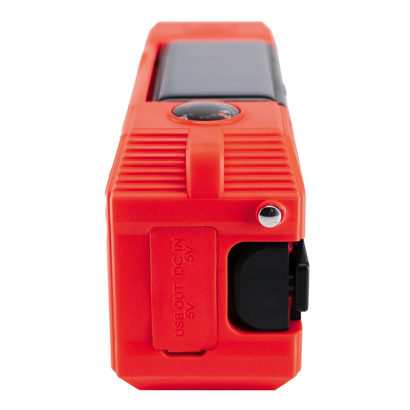 RADIO ALARMOWE ALBRECHT DR112 FM/DAB+/BT dynamo/solar SOS latarka power bank IPX5