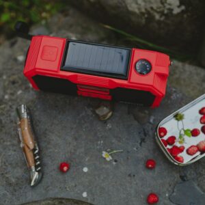 RADIO ALARMOWE ALBRECHT DR112 FM/DAB+/BT   dynamo/solar SOS latarka power bank IPX5