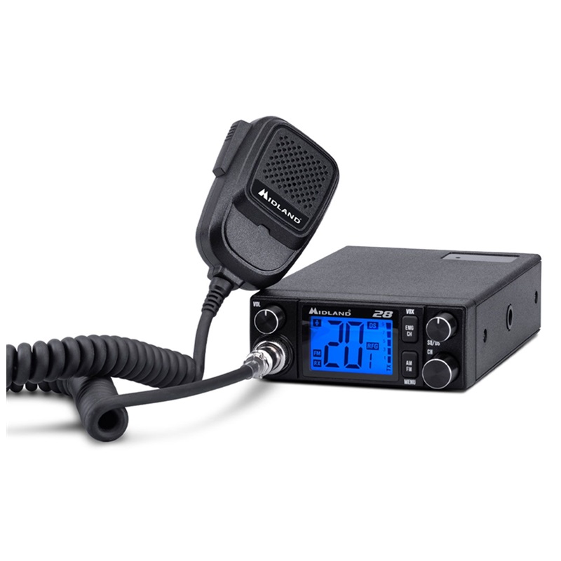 RADIO CB MIDLAND 28 AM/FM/ASQ/VOX 12/24V GW
