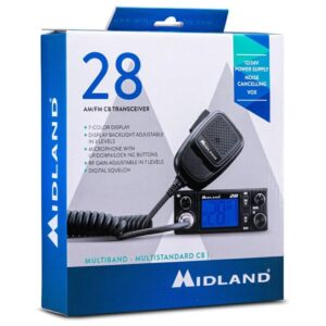 RADIO CB MIDLAND 28 AM/FM/ASQ/VOX 12/24V   GW