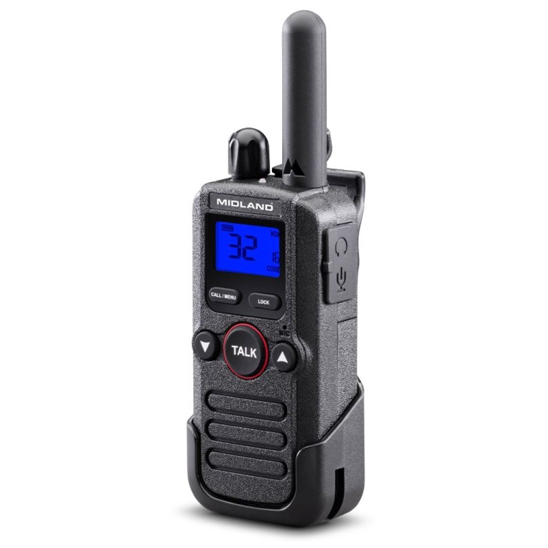 RADIO PMR MIDLAND BR180 16ch ład.stoł.+ mikrofonosł.