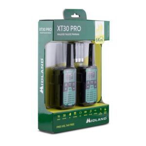 RADIO PMR MIDLAND XT30 PRO Twin  kpl=2ra dia+6aku+kabel USB