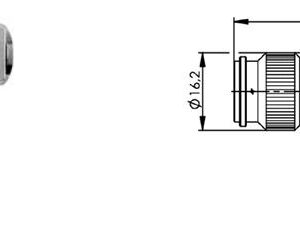TNC-M WTYK KĄTOWY NA RG-214/393 lut/zagn