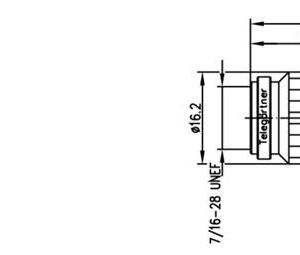 TNC-M WTYK KĄTOWY NA RG-316 zagn/zagn G7