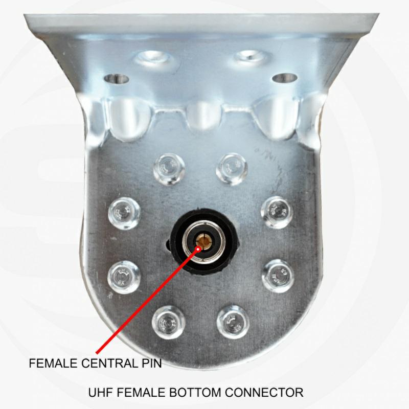 ANTENA BAZOWA CB SIRIO 2016 16przeciwwag 3,5dBi 610cm