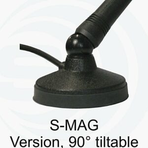 ANTENA MAGNET. CB MICRO-60/S z przegubem  52cm 3m/PL