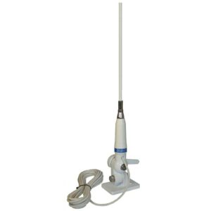 ANTENA MORSKA CRUISER-VHF 154-162.5MHz 1 10cm 1/2 bezmasowa kabel 5m RG58 biały