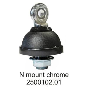 ANTENA SAM. CB CARBONIUM-27N dark chrome  113cm