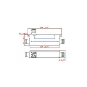 COUPLER 6dB 350-6000 -MHz NF