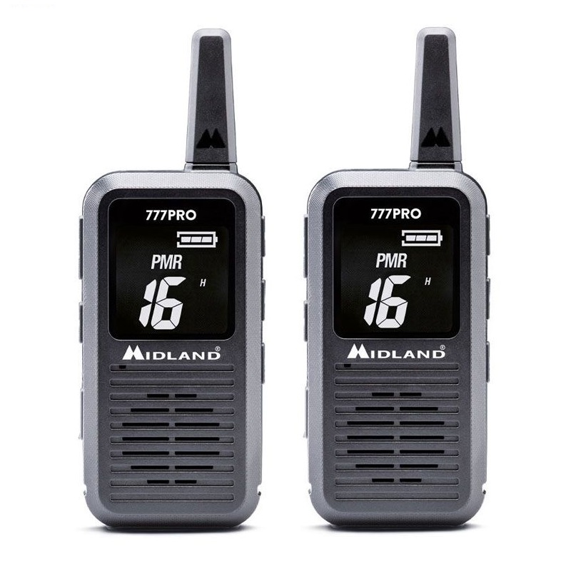 RADIO PMR MIDLAND 777 PRO Twin kpl=2szt +ład.st+2xpakiet