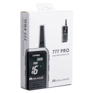 RADIO PMR MIDLAND 777 PRO Twin  kpl=2szt +ład.st+2xpakiet
