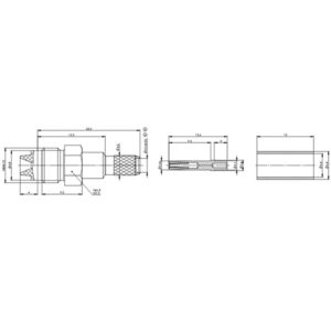 FME-F GNIAZDO NA RG-58 zagn/zagn G1