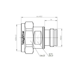 4.3-10-7/16 REDUKCJA F-M