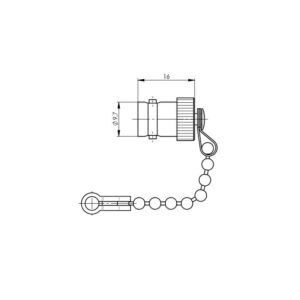 BNC ZAŚLEPKA NA WTYK