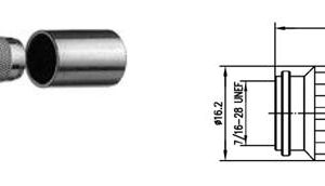 TNC-M WTYK KĄTOWY NA RG223 G5 zagn.zagn.