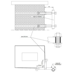 OBEJMA KOMINOWA MAŁA SF205/138-50mm/15cm
