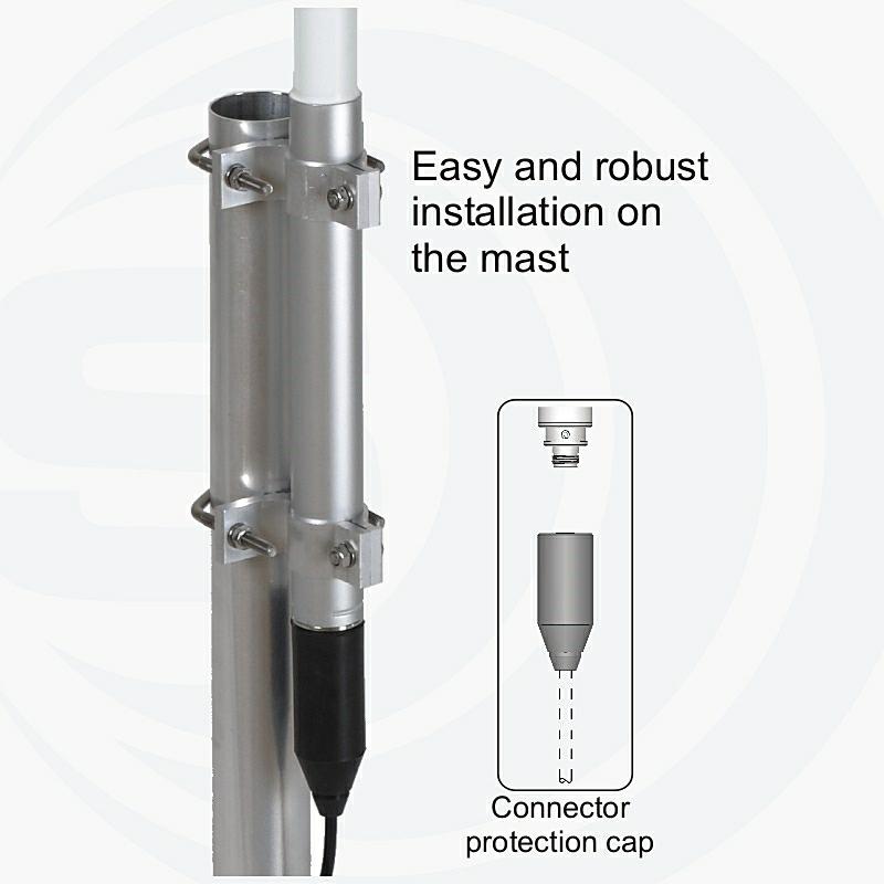 ANTENA BAZOWA UHF SPO 440-8 440-470MHz 8 dBi 75W N-F 259cm