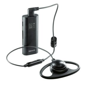 SŁUCHAWKA NAUSZNA TECTALK BIZ 50cm+PTT kształt C