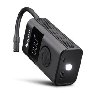 KOMPRESOR ENERPUMP do motocykli  i rowerów do 10 barów, power bank=4000mAh gniazdo USB-C