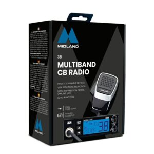 RADIO CB MIDLAND 38 AM/FM/ASQ/VOX 12/24V  GW