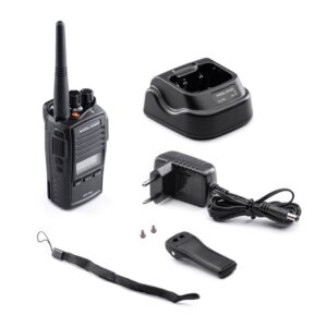 RADIO PMR MIDLAND G18 PRO NC IP67 Vox  scramble 1600mAh Li-Io 2-pin Motorola